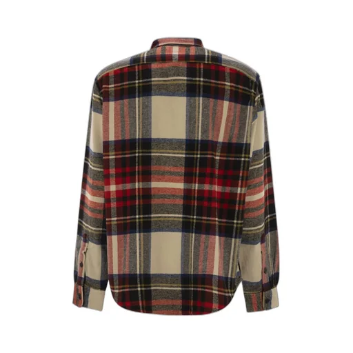 Long Sleeved Checked Shirt