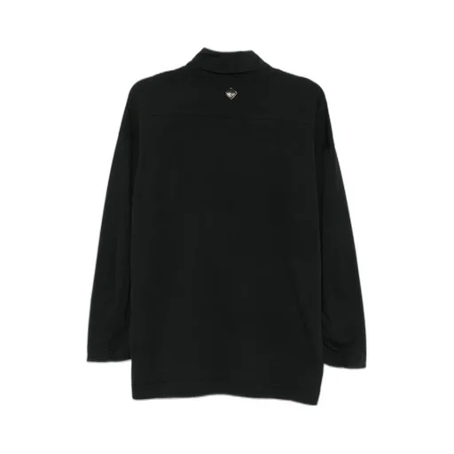 High-Neck Cotton Top