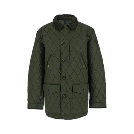 Diamond Quilted Coat