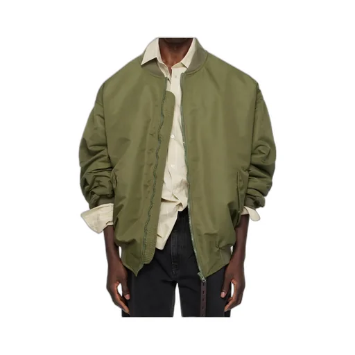 Zip-Up Bomber Jacket