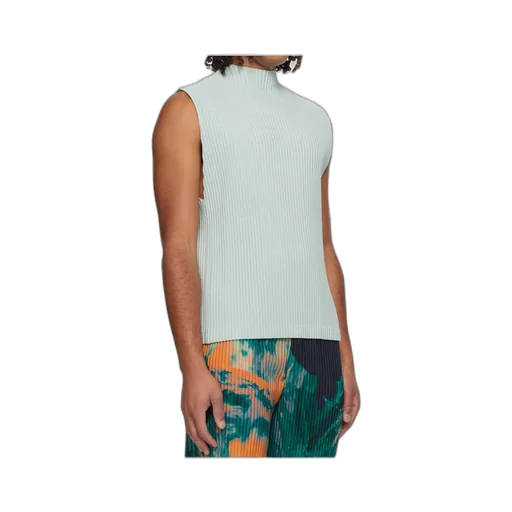Pleated Knitted Vest