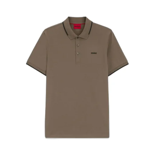 Tipped-Collar Cotton Polo Shirt