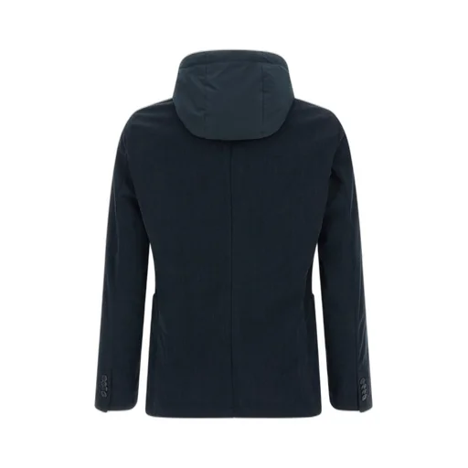 Layered Hooded Jacket