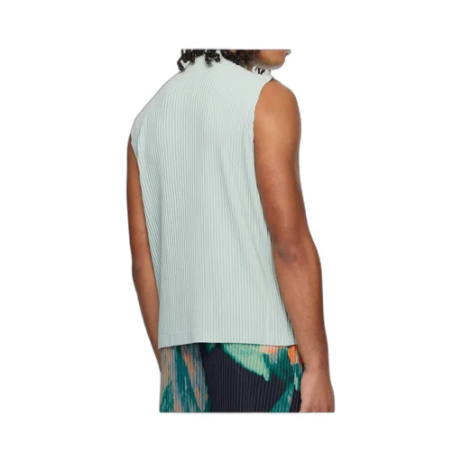Pleated Knitted Vest