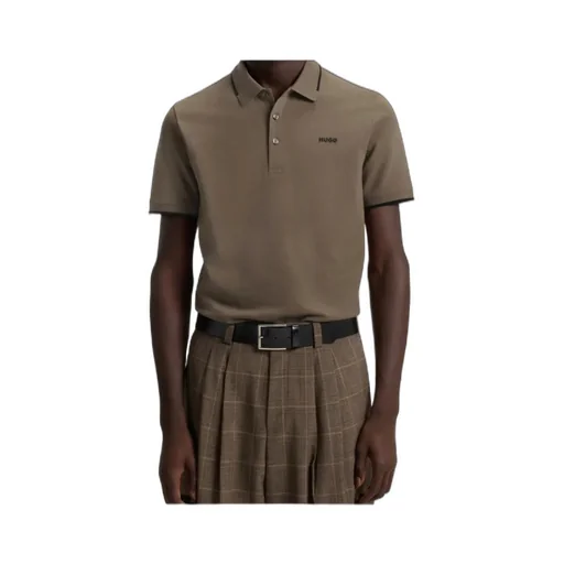 Tipped-Collar Cotton Polo Shirt