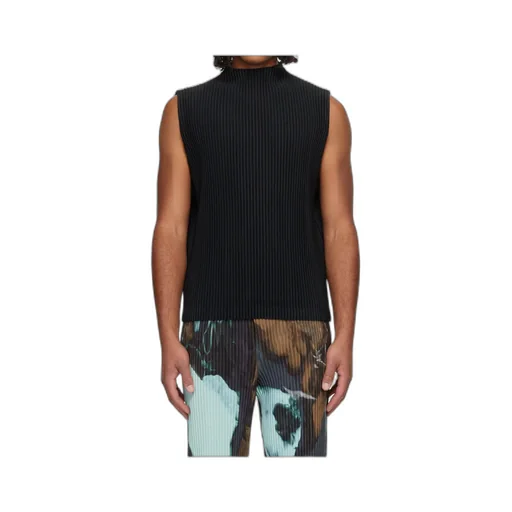 Pleated Knitted Vest
