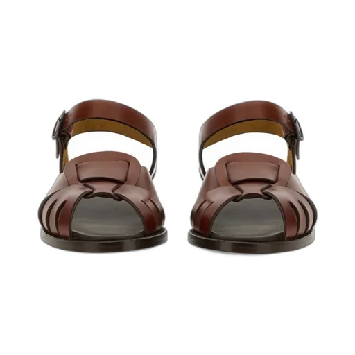 Open-Toed Flat Sandals