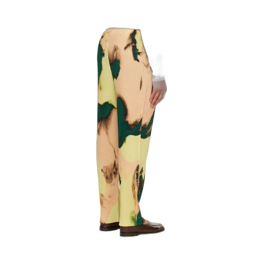 Pleated Knit Trousers