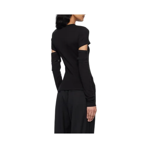 Slashed Long-Sleeved Top