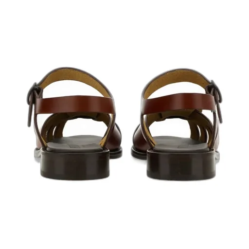 Open-Toed Flat Sandals