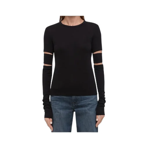 Slashed Long-Sleeved Top