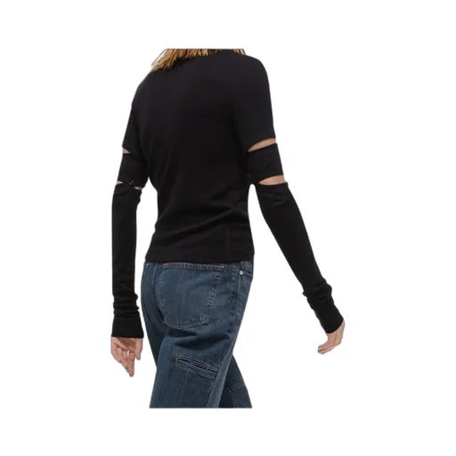 Slashed Long-Sleeved Top