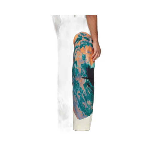 Pleated Nylon Taffeta Trousers
