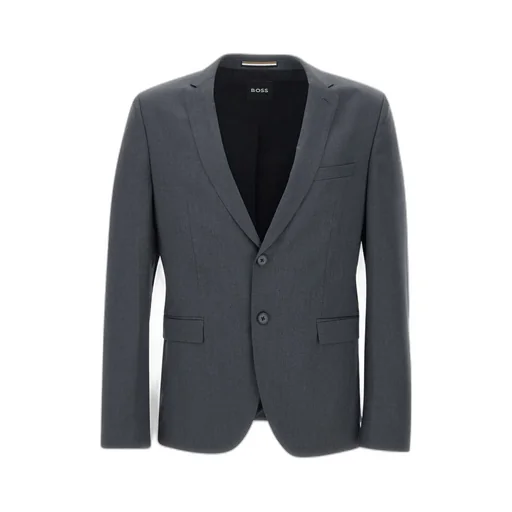 Peak-Lapel Wool Blazer