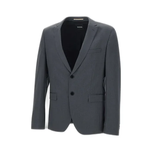 Peak-Lapel Wool Blazer