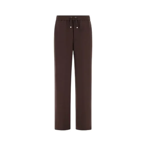Drawstring Straight Leg Trousers