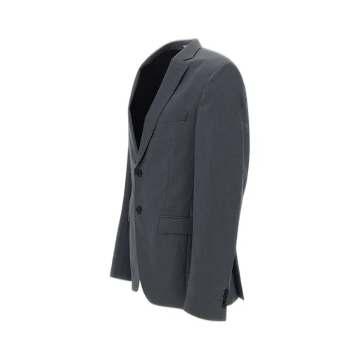 Peak-Lapel Wool Blazer