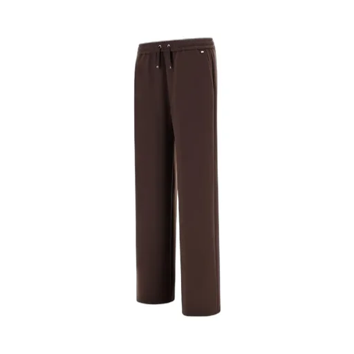 Drawstring Straight Leg Trousers