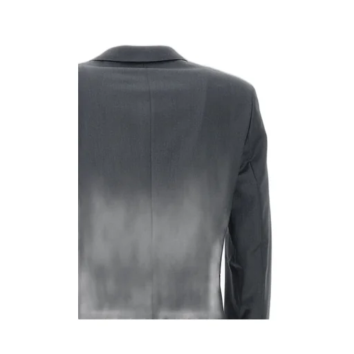 Peak-Lapel Wool Blazer