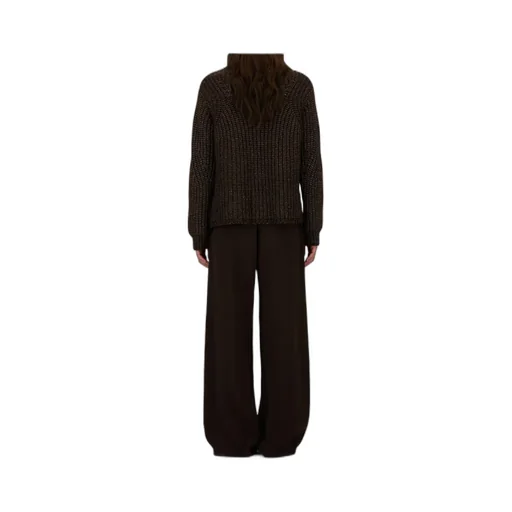 Drawstring Straight Leg Trousers