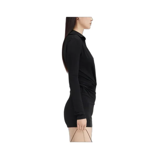 Twisted Knitted Mini Dress