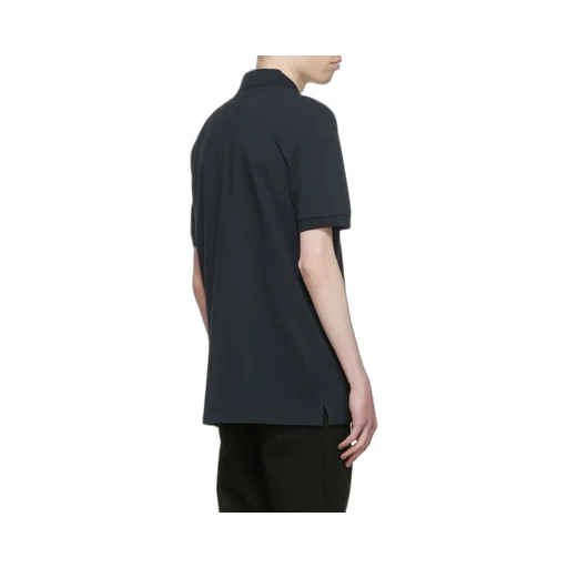 Logo Patch Short-Sleeved Polo Shirt