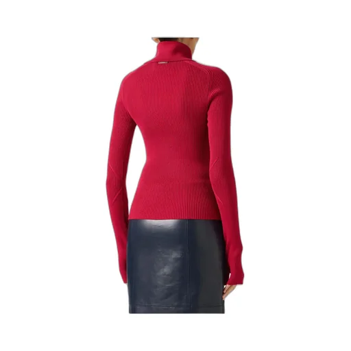 Ribbed Long-Sleeve Sweater