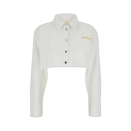 Amber Crop Shirt With Front Lettering