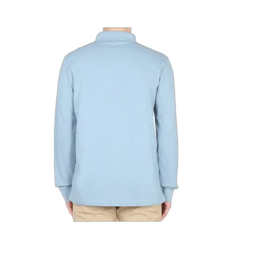 Logo Patch Stretch Polo Shirt