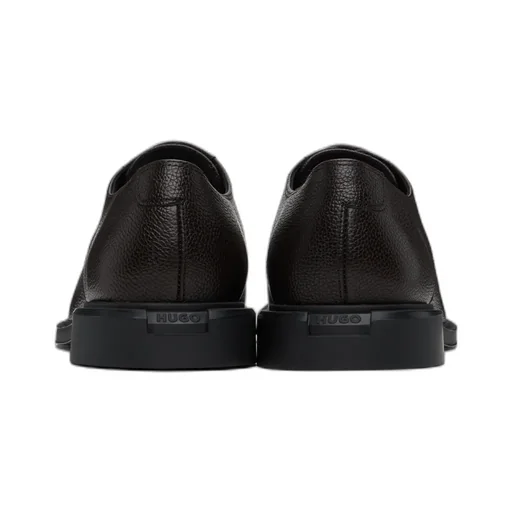 Gryff Textured Leather Lace-Up Shoes