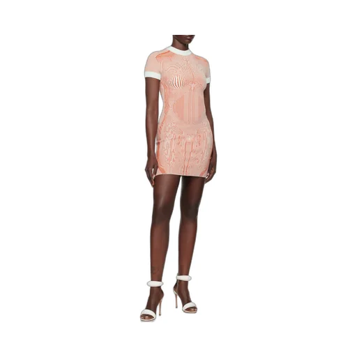 The Morphing Pinstripes Dress