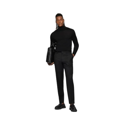 Tailored Straight-Leg Pants