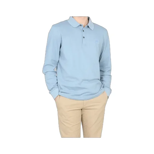 Logo Patch Stretch Polo Shirt