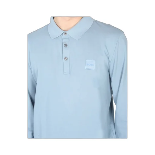 Logo Patch Stretch Polo Shirt