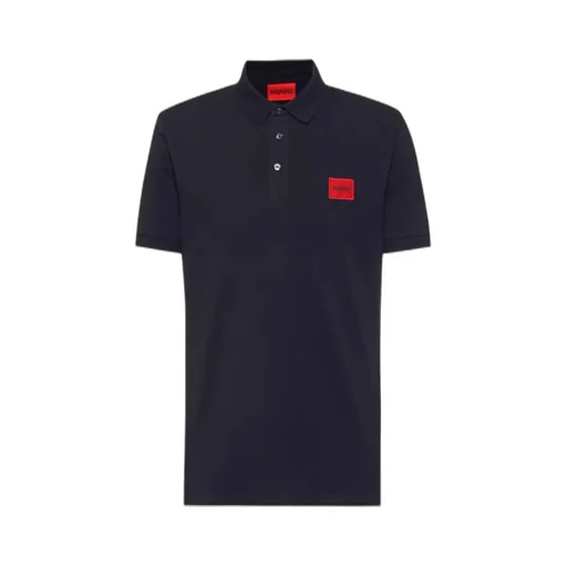 Logo Patch Short-Sleeved Polo Shirt