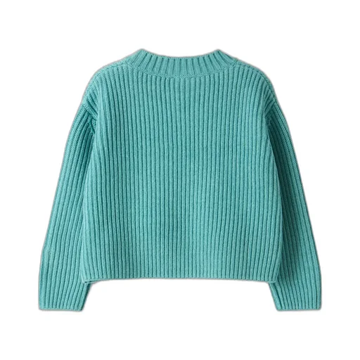 Long-Sleeved Crew Neck Pullover