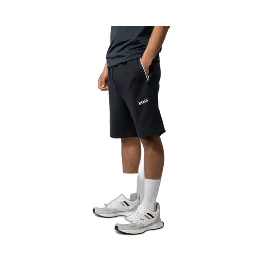 Logo Print Track Shorts