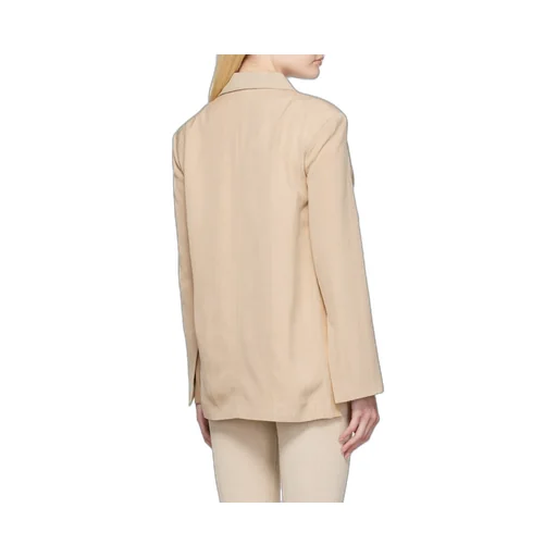 Baccala Asymmetric Cropped Blazer
