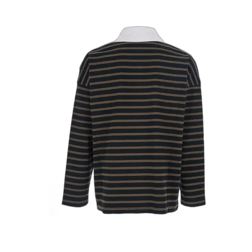 Striped Logo Polo Shirt