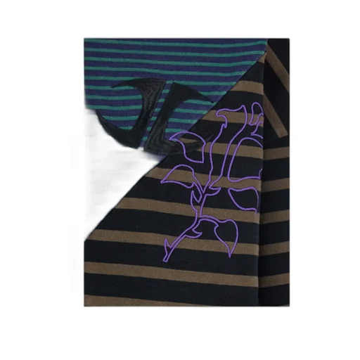 Striped Logo Polo Shirt