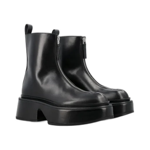 Zipped Ankle Boots