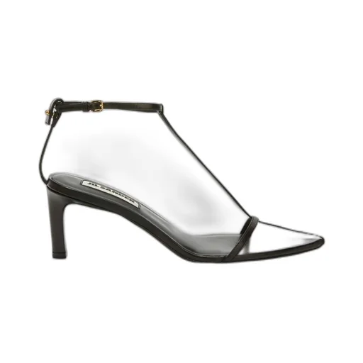 Open Pointed-Toe High Stiletto Heel Sandals