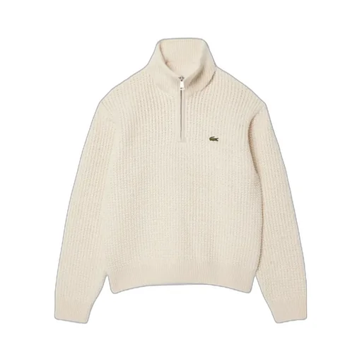 High Neck Half Zipper Jumper