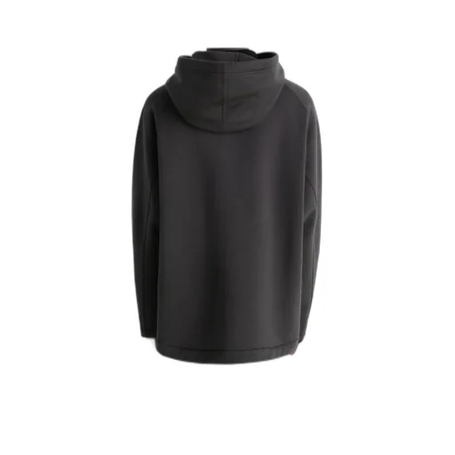 Long-Sleeved Drawstring Hoodie