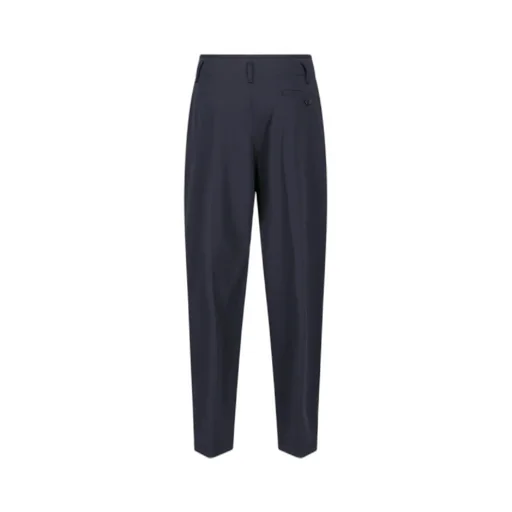 Pleated Waist-Edge Casual Pants