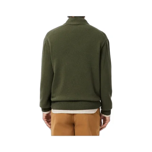 Zipped High Neck Jumper