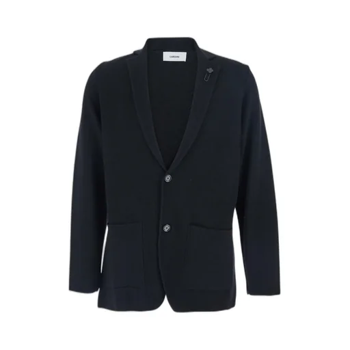Floral Pin Single-Breasted Jacket