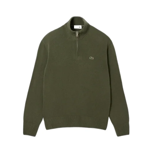 Zipped High Neck Jumper