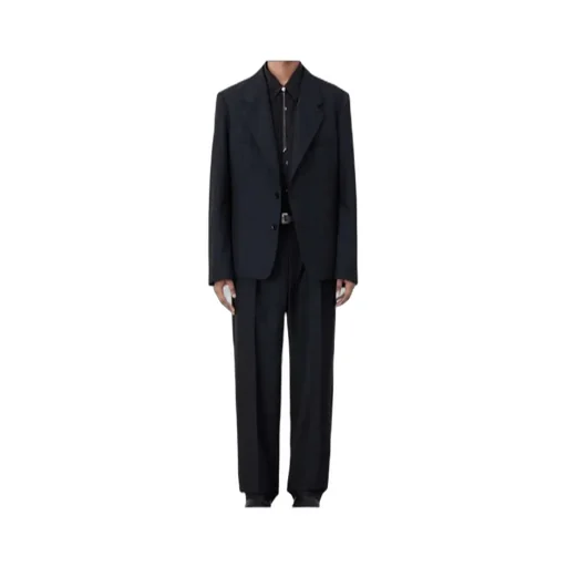 Tailored Single Breasted V-Neck Jacket