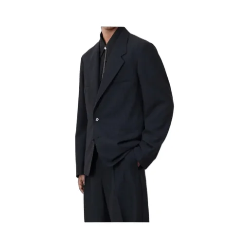 Tailored Single Breasted V-Neck Jacket